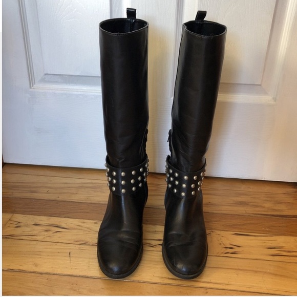 ✨ZARA✨Studded Knee High Boots - Picture 2 of 2